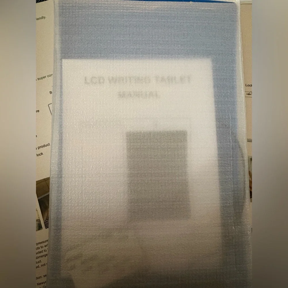 LCD Writing Tablet x2, with BLUE Frame. May need a battery replacement! NWT